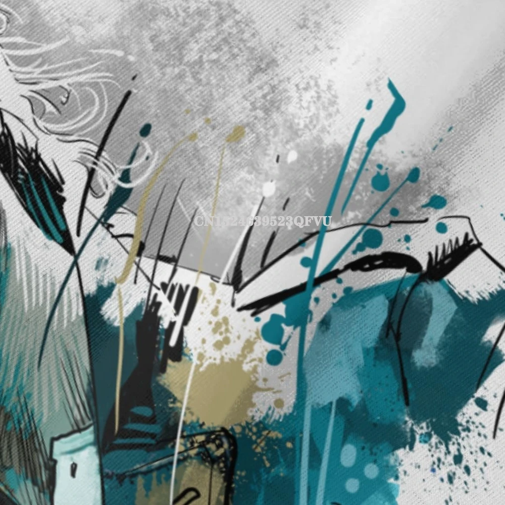 Футболка мужская хлопковая в готическом стиле с принтом на заказ