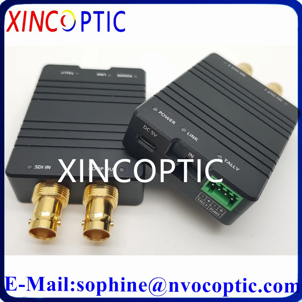 12G-SDI 6G-SDI 3G-SDI HD-SDI Видео в одиночный оптоволоконный преобразователь LC с поддержкой