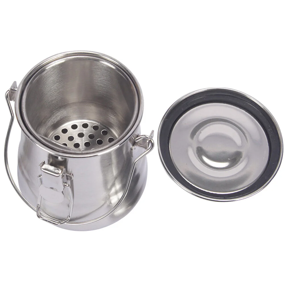 

Holder Durable Brush Washer Cleaner Oil Bucket Stainless Steel Washing Large Barrel Painting