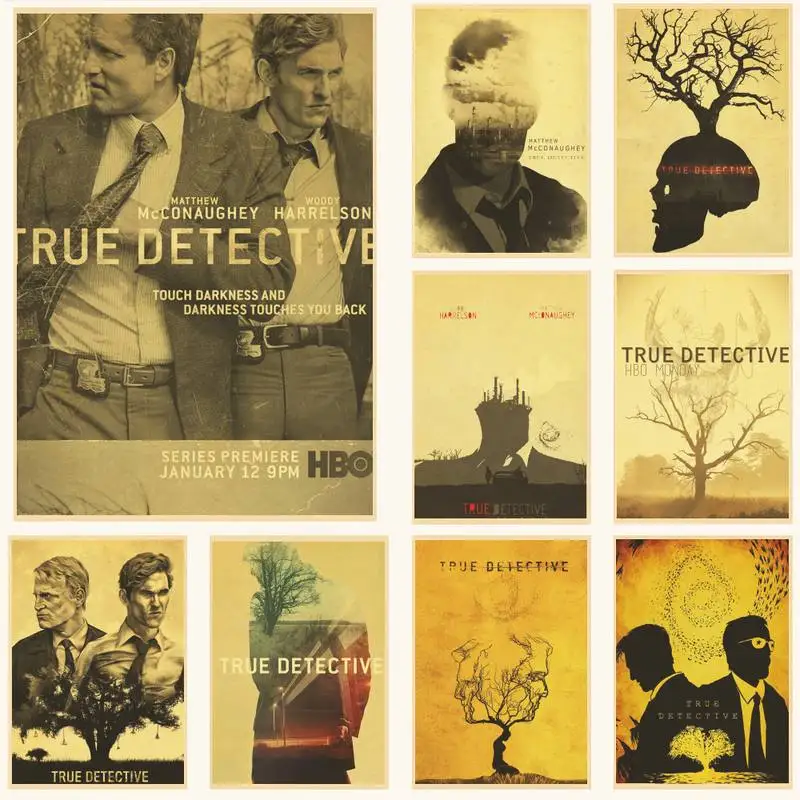 Оригинальный детектив классический фотопостер домашний бар кафе художественная