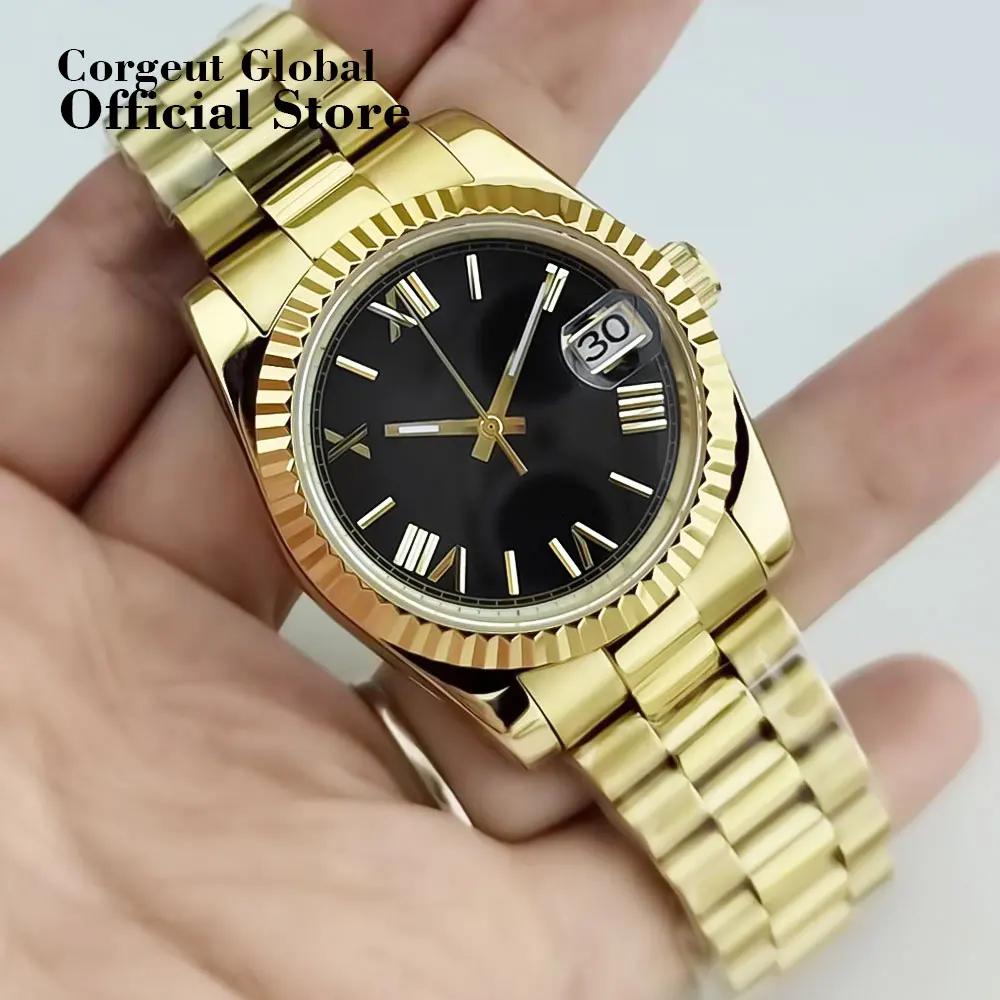 

Мужские часы с автоматическим набором, 36 мм/39 мм