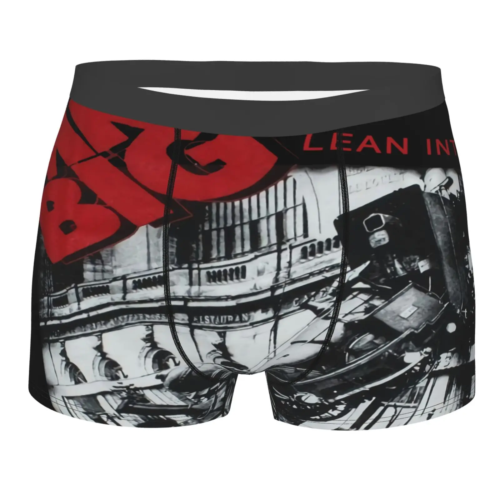 

Mr Big Lean Into It Hard 6506 Men's Panties Boxer Shorts Men Underwear Sexy Cool Long Calcinha Boxer Feminina Men White Shorts