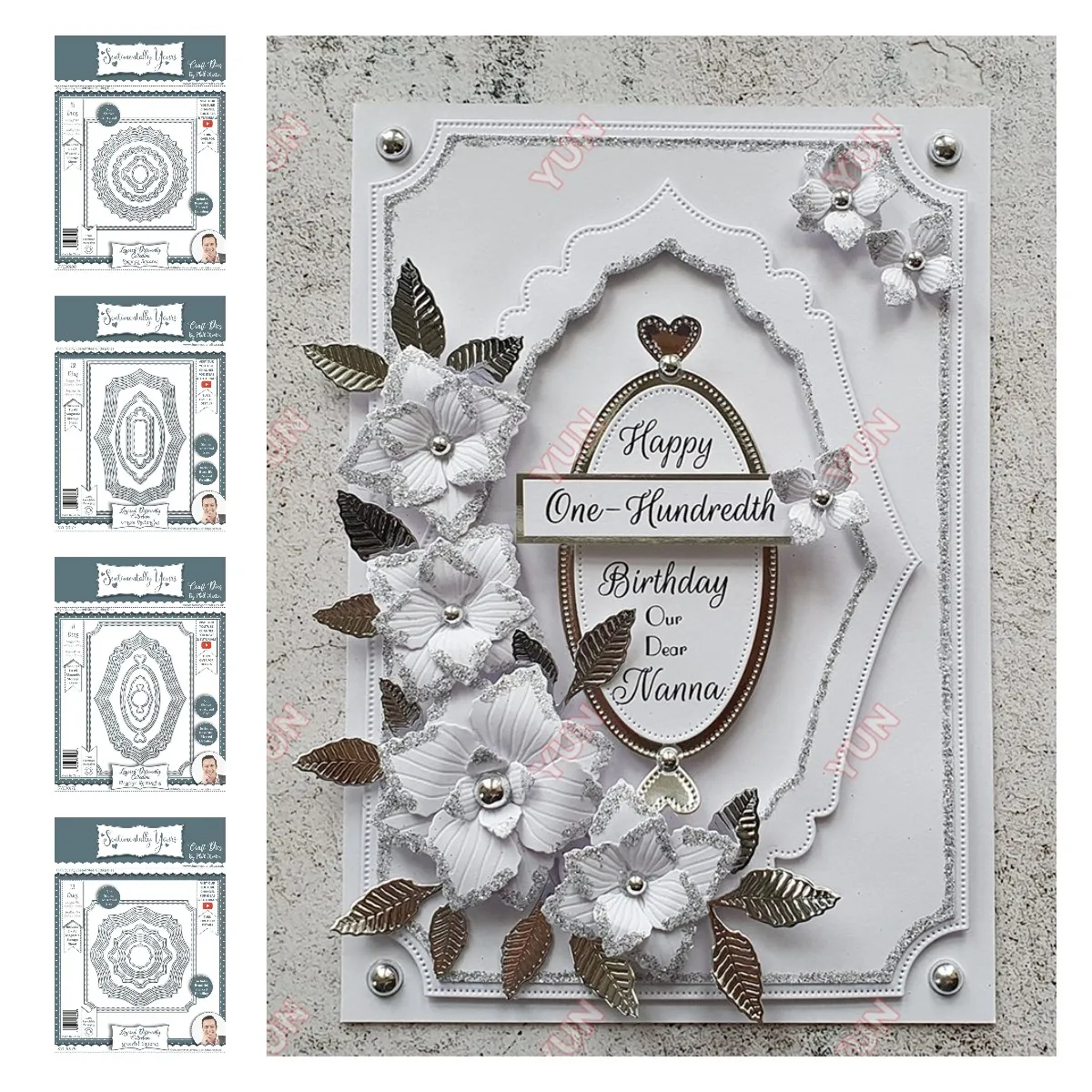 Каскадные прямоугольные волнистые границы высечки бумажные изделия