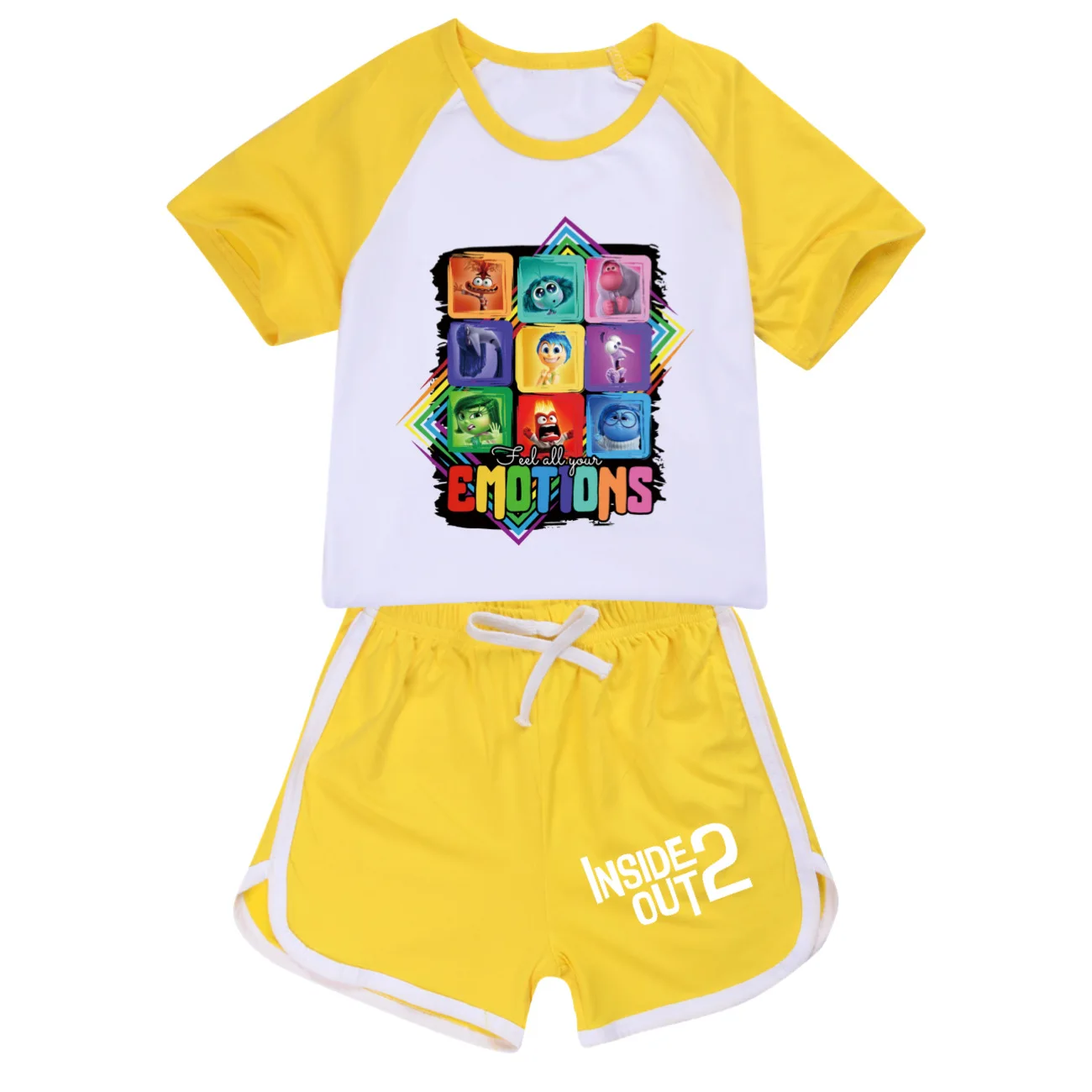 2 шт. пижамный комплект с изображением героев фильмов летняя детская футболка
