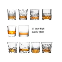 fashion whiskey glasses scotch whisky bourbon cocktails rum durable whiskey glass wine mug