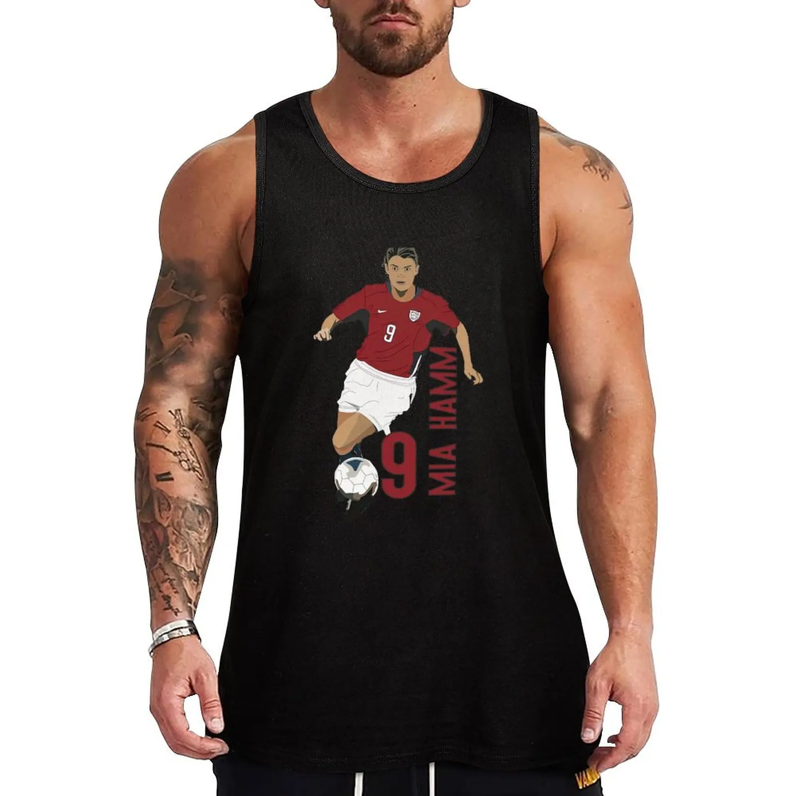 Mia Hamm векторная иллюстрация Premium Design майка мужские топы спортивная рубашка