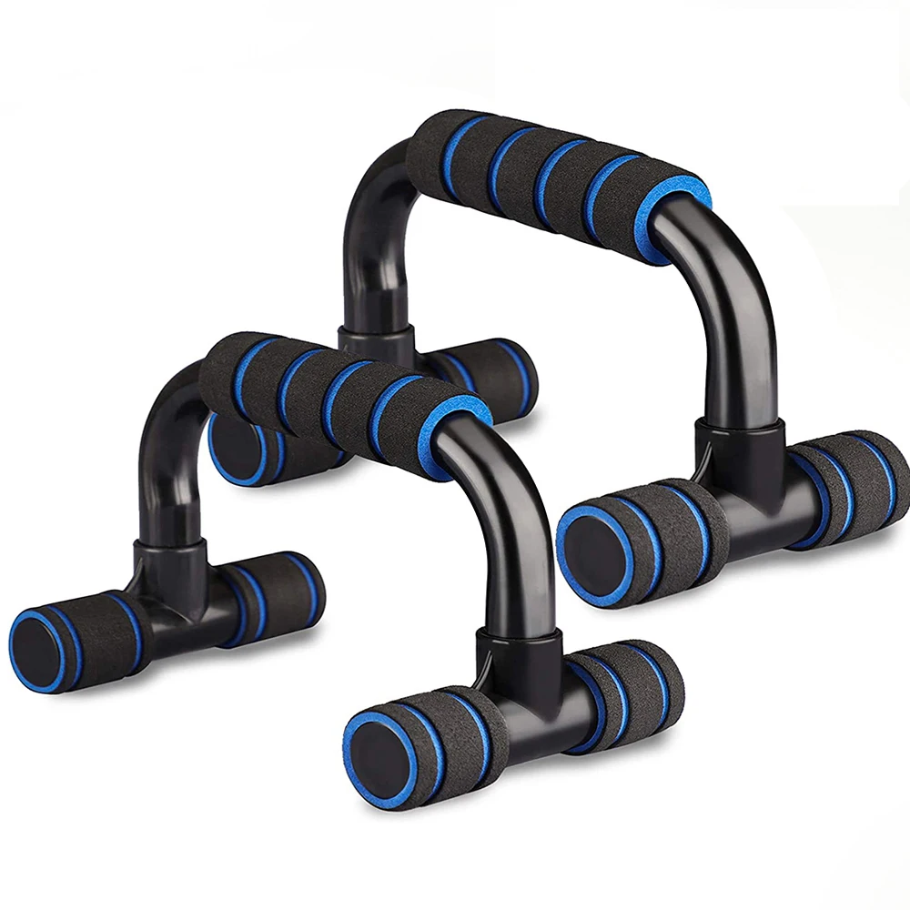 

Push Up Bars - Strength Training Stands Cushioned Foam Grip and Non-Slip Sturdy Structure Portable Push Up Handles