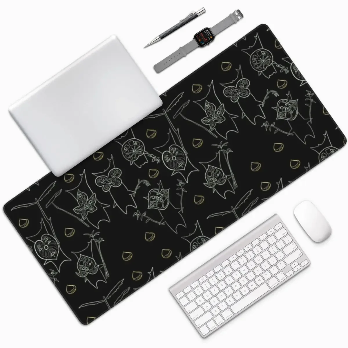 Яхаха! Большой коврик для мыши Koroks компьютерной клавиатуры игровой ноутбука