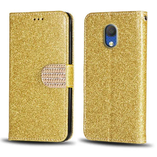 Кожаный чехол-бумажник для Alcatel 1C 2019 5003D