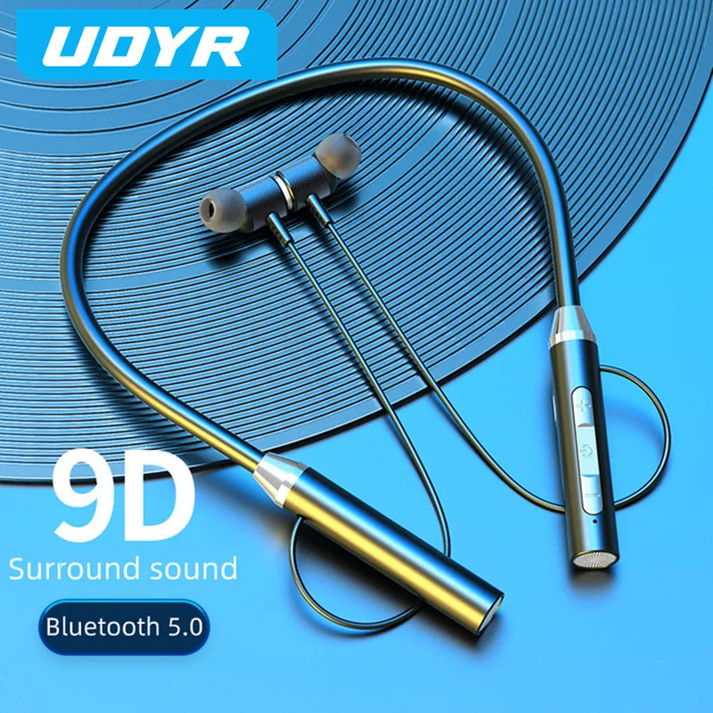 

Wireless Headphones Bluetooth 5.0 Neckband Earphones Magnetic Sports Waterproof TWS Earbuds Blutooth Headset With Microphone