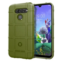 armor heavy silicone cases for lg q60 shockproof shield matte case for lg q60 lgq60 soft phone back cover