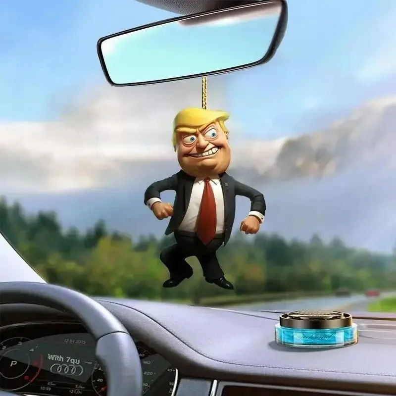 Креативные акриловые уникальные забавные украшения для интерьера автомобиля