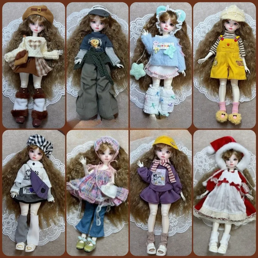 Комплект одежды для куклы BJD 16 (30 см), для пышнотелой куклы, костюм для куклы Ghost Mom, набор для самостоятельного изготовления, платье в стиле Лолита (art.: 3920d4e181f2d) - 3920d4e181f2d