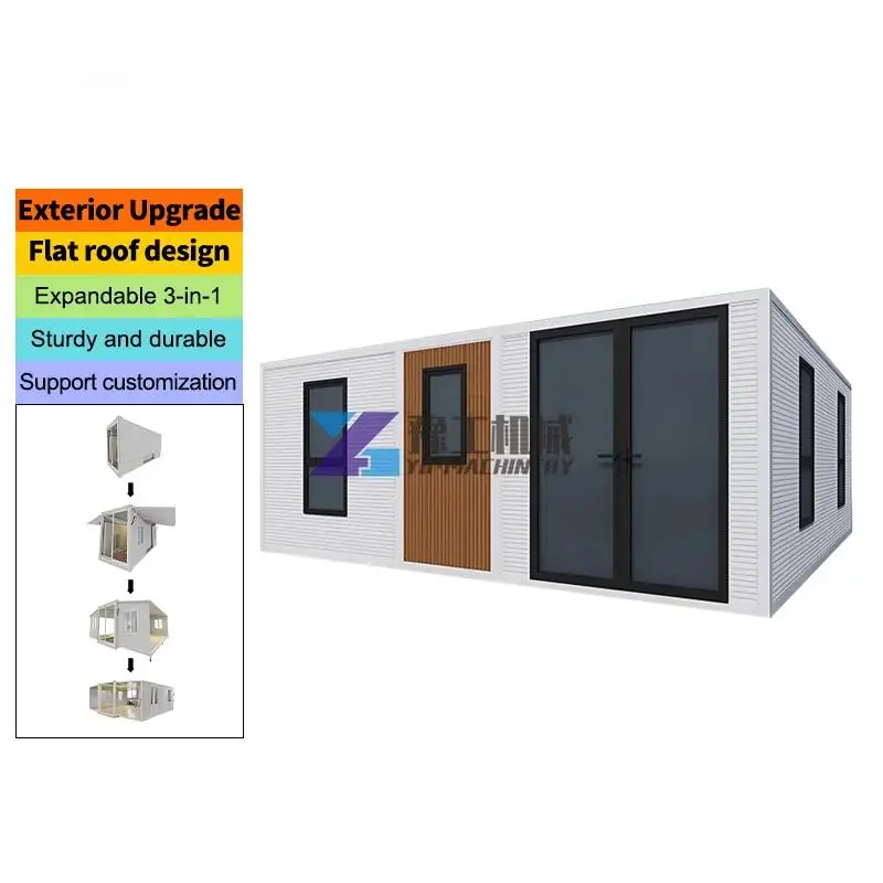 20 футов Австралия 2 спальни роскошные сборные контейнеры для дома бабушкины