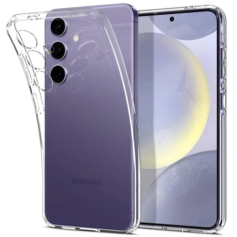 Прозрачный силиконовый чехол для Samsung Galaxy S24 S23 S22 Ultra S21 FE S20 Plus телефона A15 мягкая