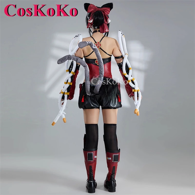 CosKoKo Nekomiya Mana Косплей Аниме Игра Zenless Zone Zero Костюм Мода Прекрасная Униформа