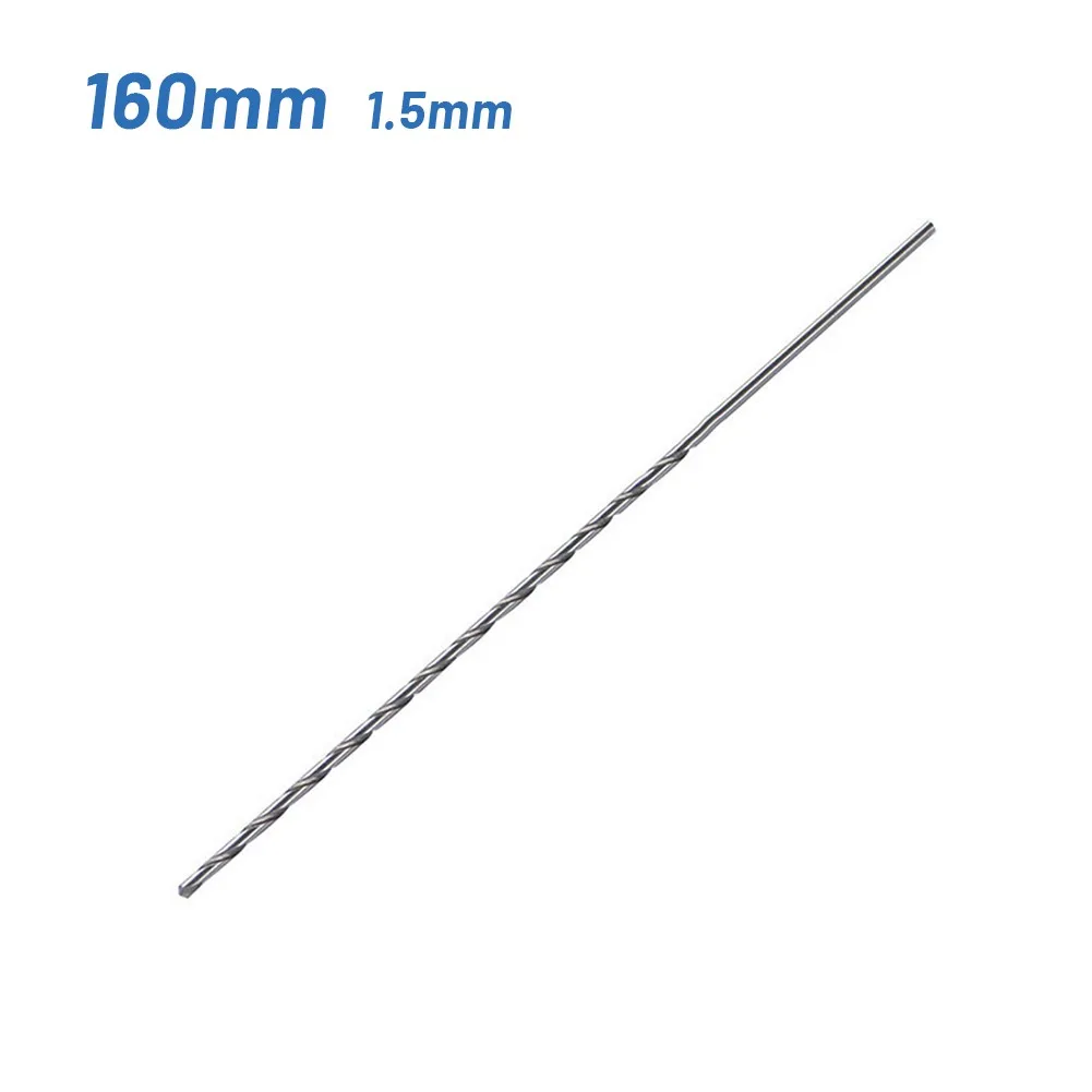 

Extra Long HSS Straight Shank Drill Bit Diameter 1.5mm/2.5mm/3.5mm/4.5mm/5.5mm Length160-200mm HSS Straight Shank Drill Bit