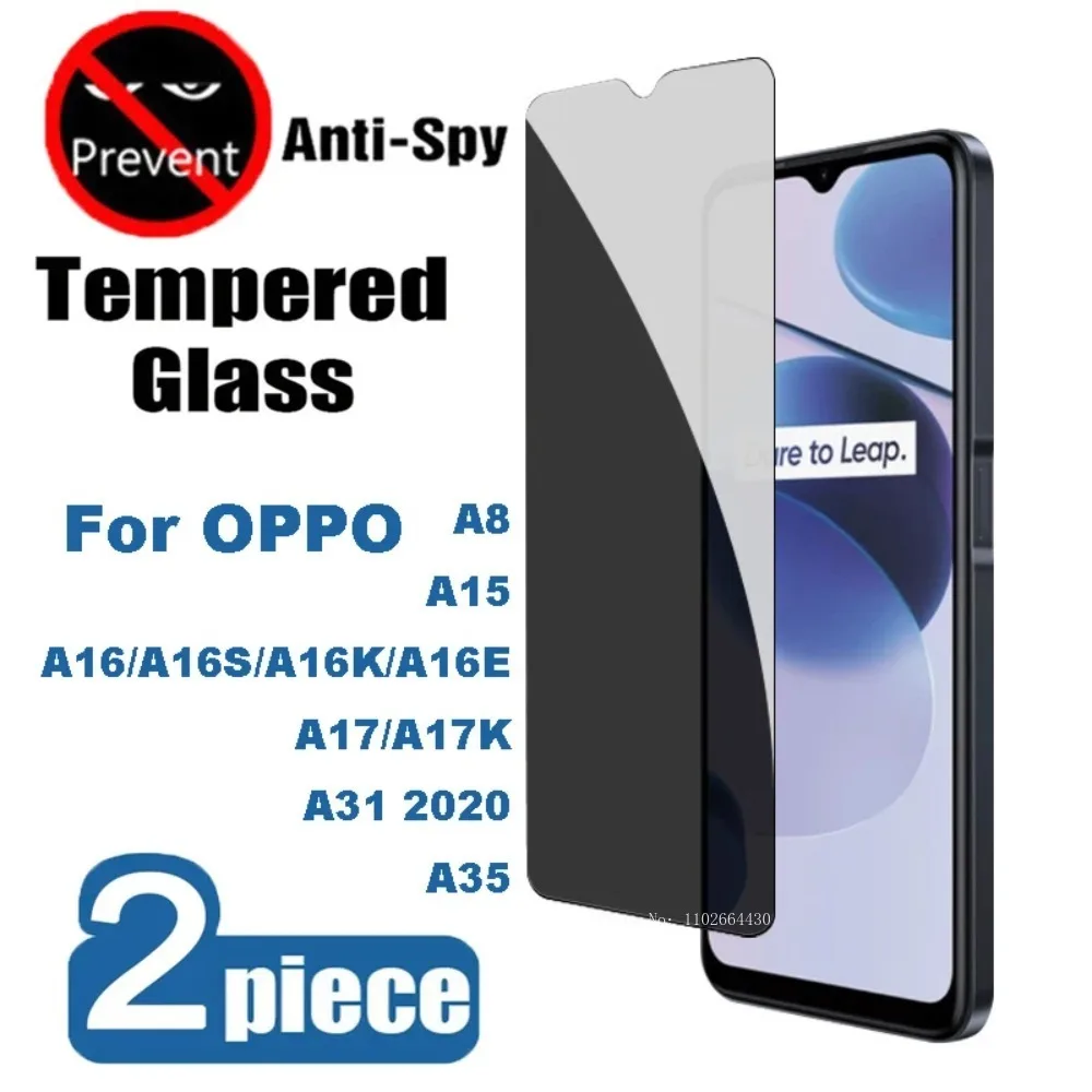 2 шт. защитные пленки для экрана OPPO A17 A16 A15 A16S A16K A16E A17K A8 A35 A31 2020