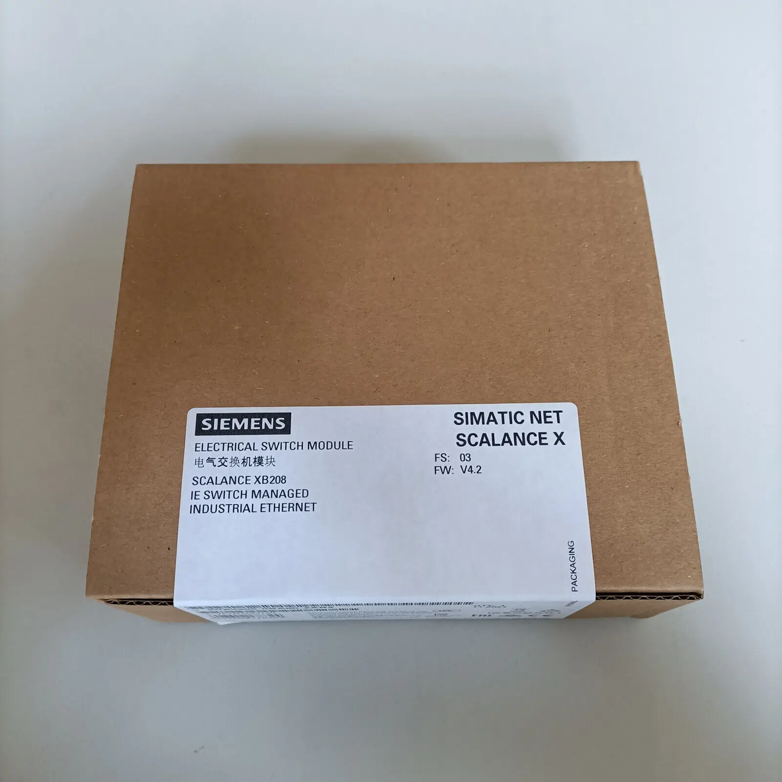

Brand New Siemens 6GK5208-0BA00-2AB2 Scalance Xb208 Manageable Layer 2 Ie-Switch