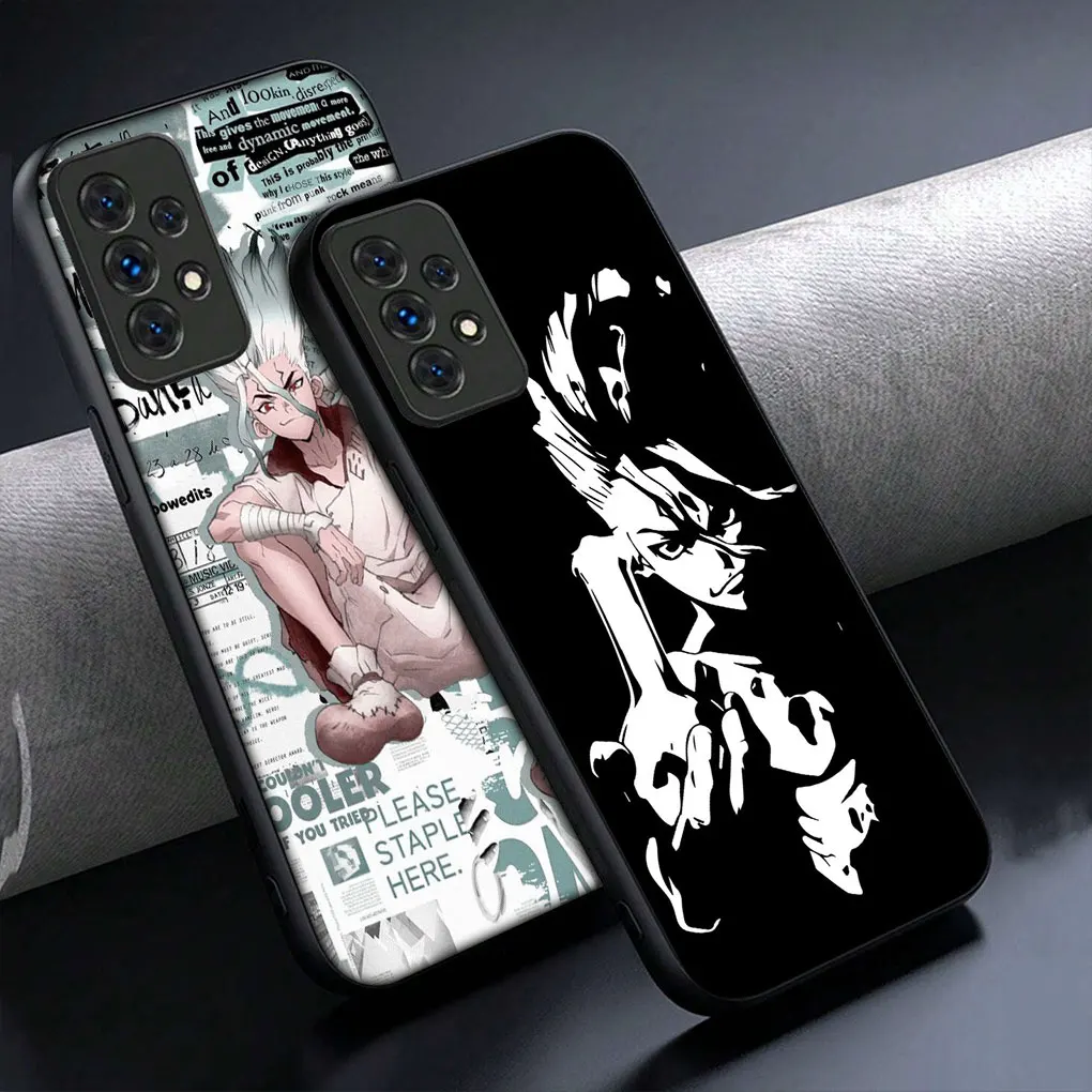 Чехол Ishigami Senkuu Dr Stone для OPPO A80 A40 A60 A38 A79 A16 A17 A58 A78 A94 A95 A57 A15 A96 A74 A53