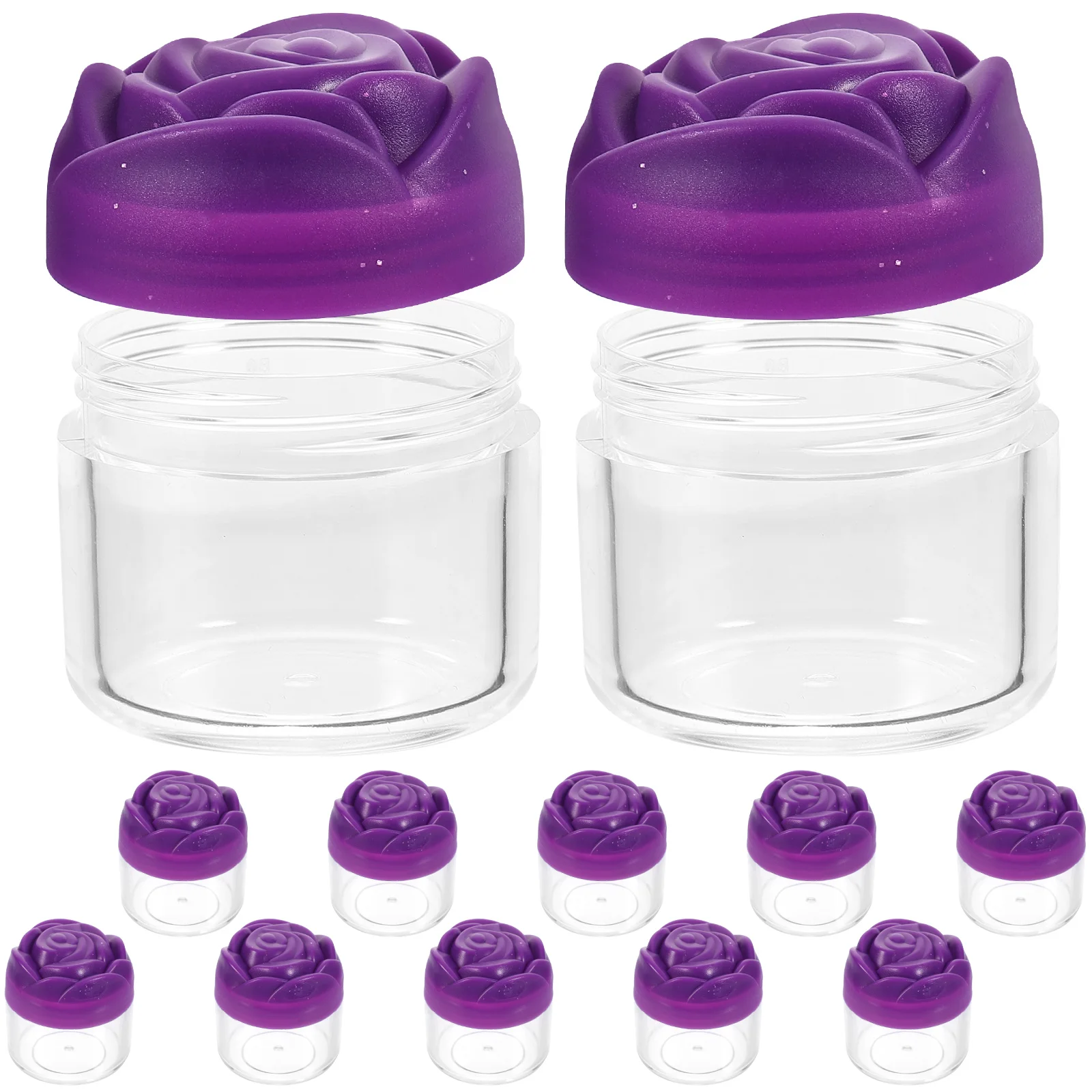 

12pcs Jars Cream Jars Cream Jar Bottle Dispenser Refillable Jars 20g