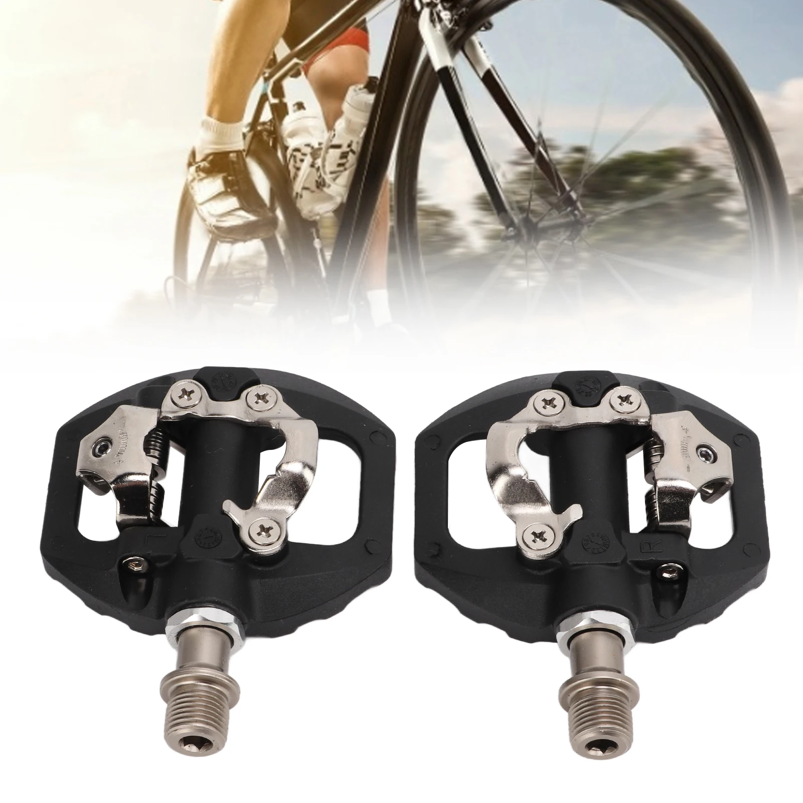 Многофункциональная двухсторонняя платформа для SPD горного велосипеда