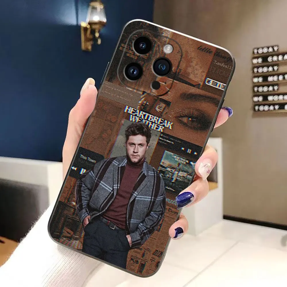 Чехол для телефона Singer N-Niall H-Horan iphone 16 15 14 13 12 11 XS Max Mini X SE 2020 2022 8 7 6 5 Plus чехол Funda Shell