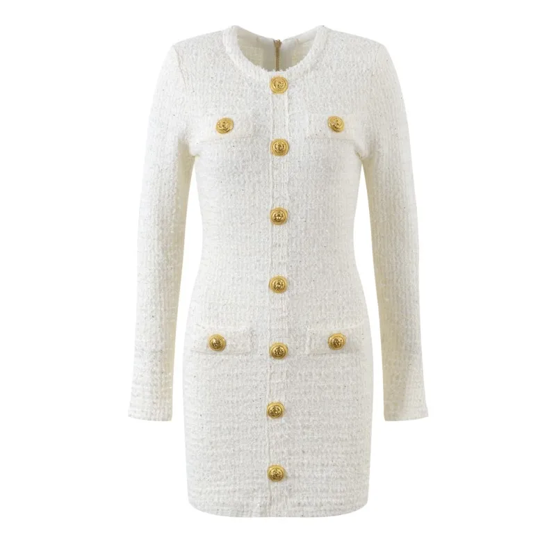 Женское трикотажное длинное платье новое Облегающее вязаное с длинным рукавом и