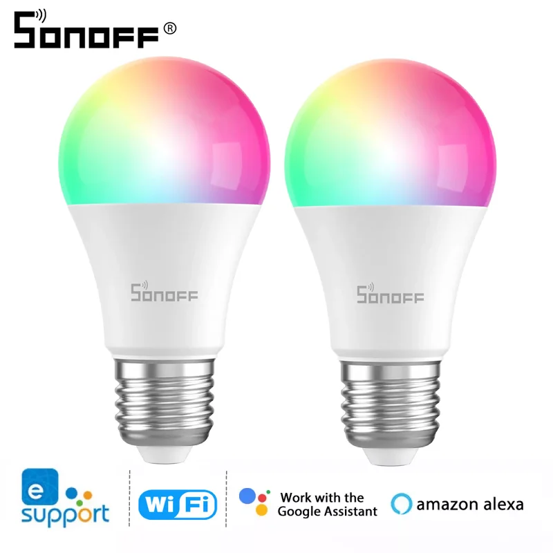 

Умсветильник лампа SONOFF с поддержкой Wi-Fi и дистанционным управлением