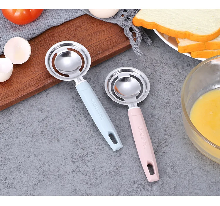 

Разделитель яичного белка, инструменты из нержавеющей стали, инструмент для разделения яичного желтка, зеркальная воронка, ложка, разделитель, посуда