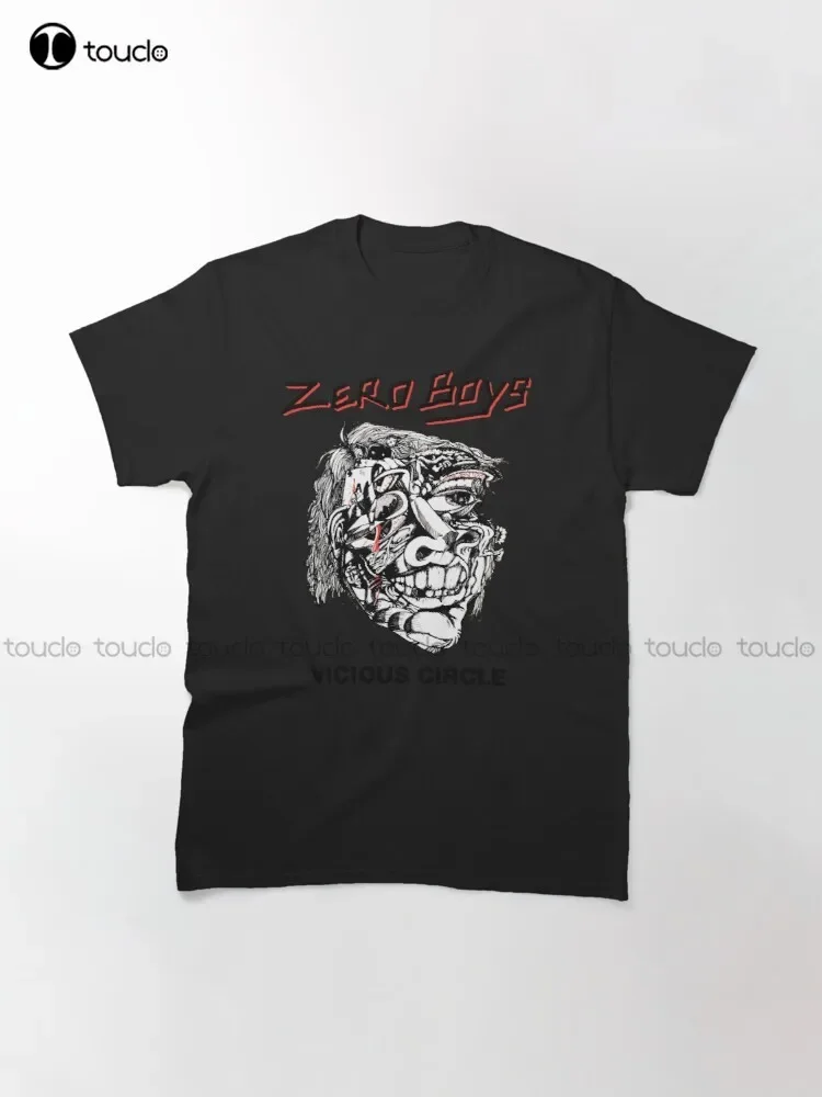 Классическая футболка Zero Boys мужские рубашки женские унисекс на заказ цифровая