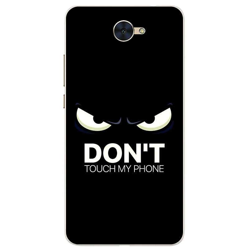 Чехол для Huawei Y7 2017 силиконовый чехол из ТПУ задняя крышка чехлы телефонов