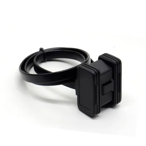 16-контактный 30 см/60 см OBD2 удлинительный кабель-адаптер плоский + тонкий как лапша OBDII разъем «папа-мама» с переключателем ВКЛ/ВЫКЛ