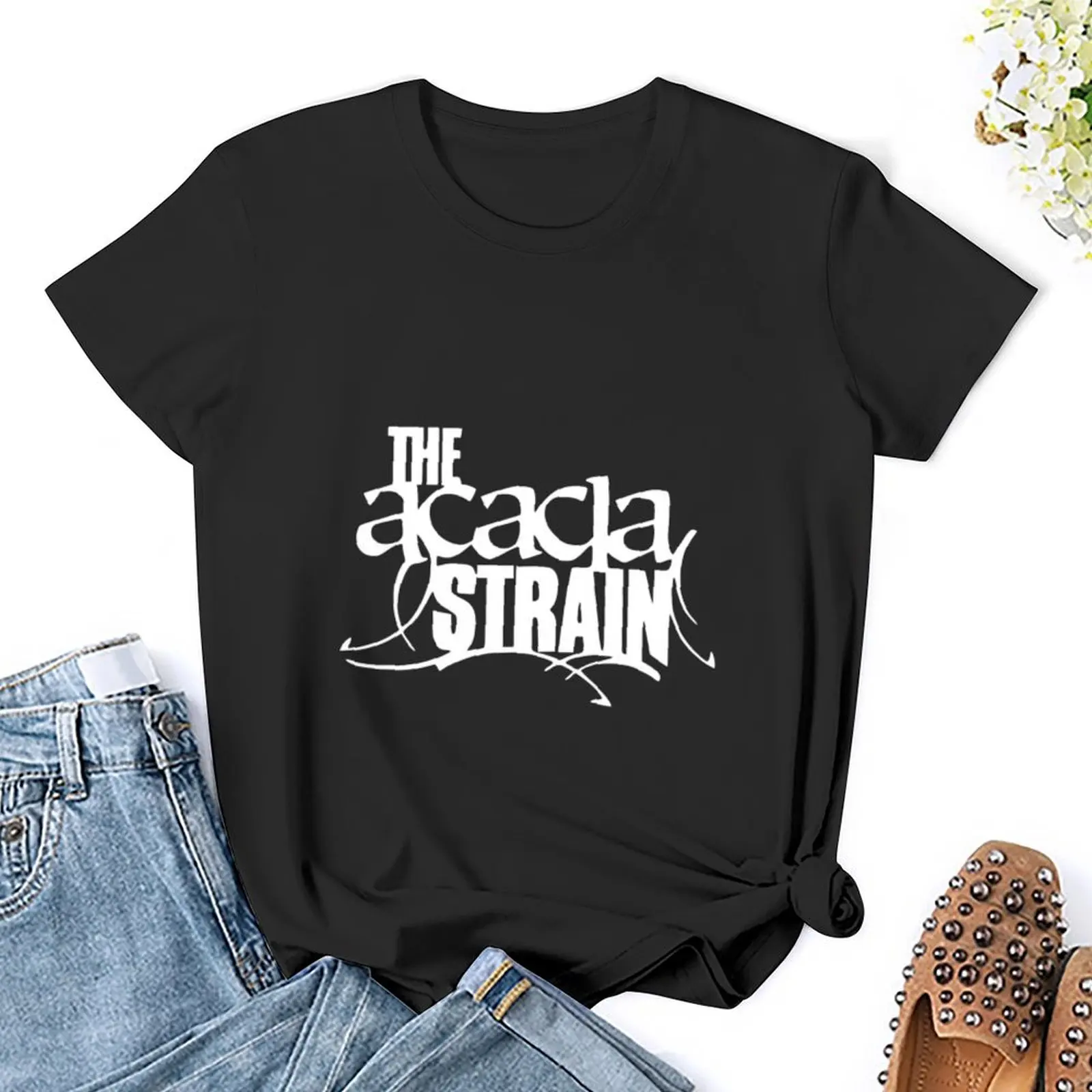 Логотип из акации HD (Ver. 2) Футболка с графикой новое издание одежды для женщин