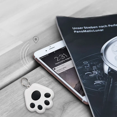 Мини кошка собака локатор слежения на батарейках багажный трекер и брелок для дома школы офиса на открытом воздухе