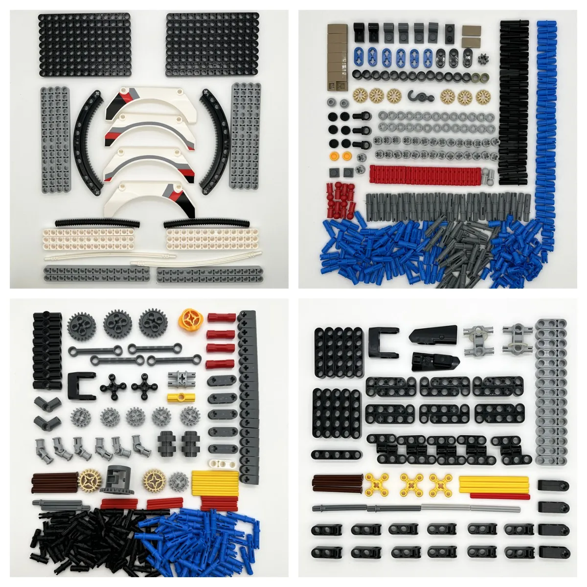 

Конструктор MOC для крупных партий технических аксессуаров, штырьковый соединитель оси луча, конструктор с шипами, разные размеры, автомобильные технологические детали