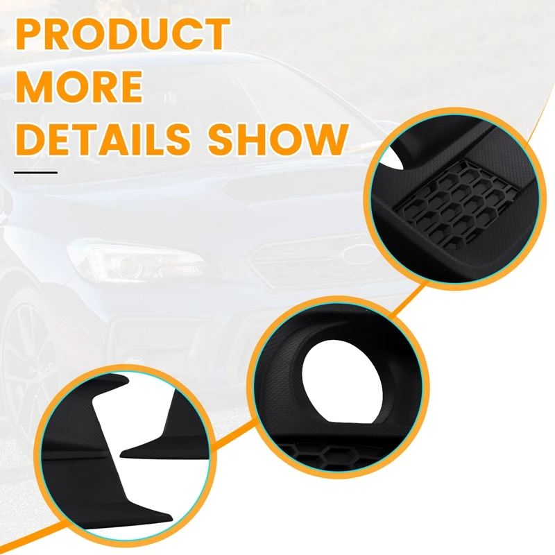 Пара автомобильных левых и правых противотуманных фар декоративные чехлы для