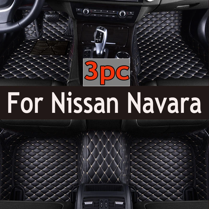 

Автомобильные коврики для Nissan Navara NP300 D23 2022 2021 2020 2019 2018 2017 2016 2015 Frontier, автомобильные аксессуары, коврики на заказ