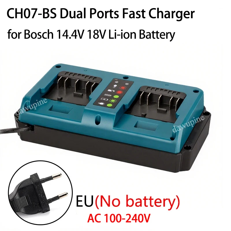 

Зарядное устройство для аккумуляторов Bosch 14.4В 18В Dawupine