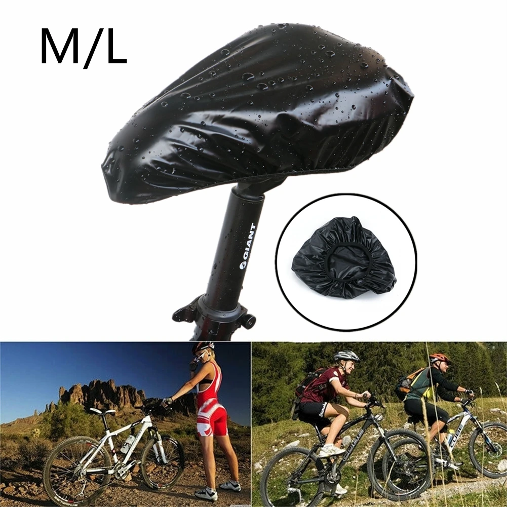 

Waterproof Bike Seat Cover Bicycle Saddle Elastic Rain Cover Protective M/L Mountain Road Bike Parts Bicycle Accessories Cycling