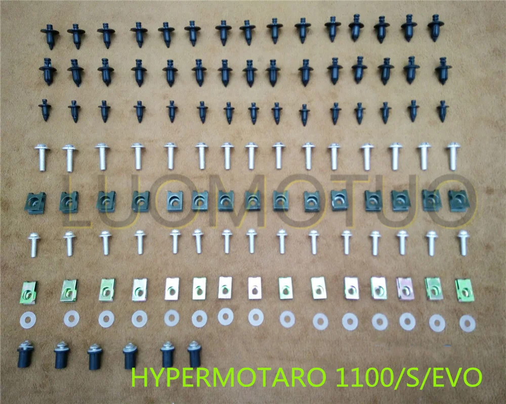 

Комплект обтекателей болты для кузова винты для DUCATI HYPERMOTARD 1100/S/EVO SP 2007-2012