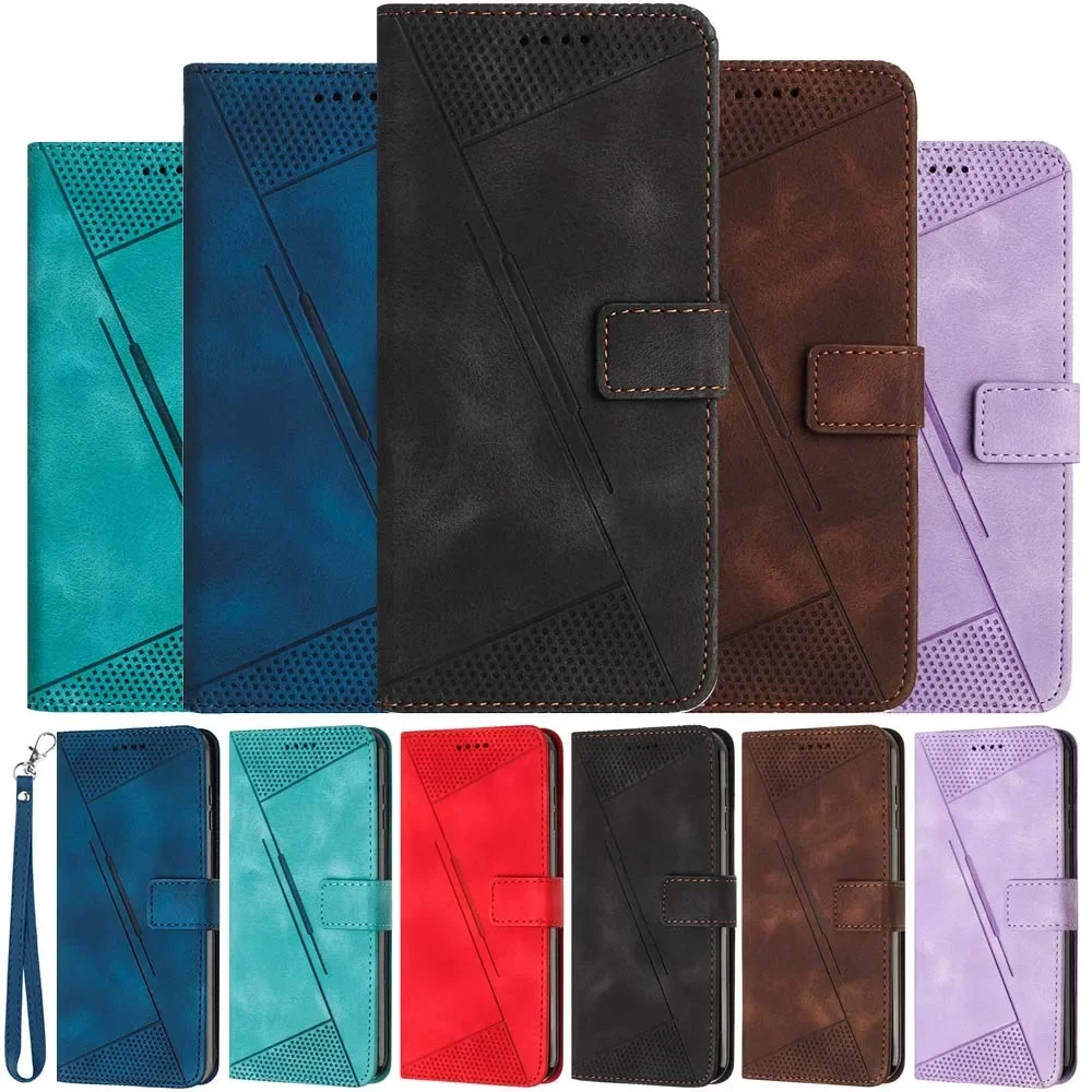 Флип-кошелек для OPPO Reno 11 Pro 10 Plus 9i 8T Realme C67 C53 C51 Narzo 50 чехол 60X N53 телефона с магнитным