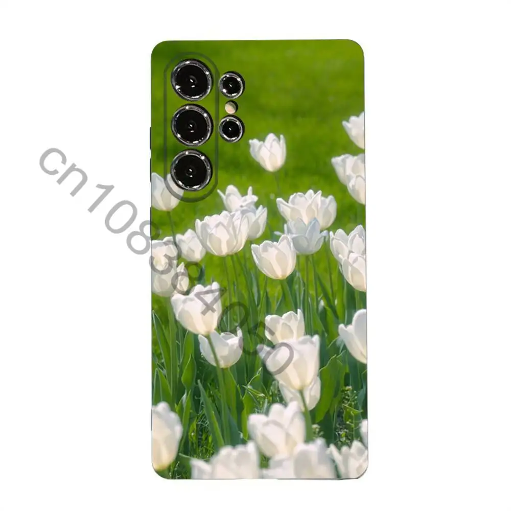 Фото Чехол для телефона Tulip для Samsung Galaxy A20,21s,22,31,32,52,71,80,A91,5G, красочный чехол для смартфона, красивый чехол для смартфона №5
