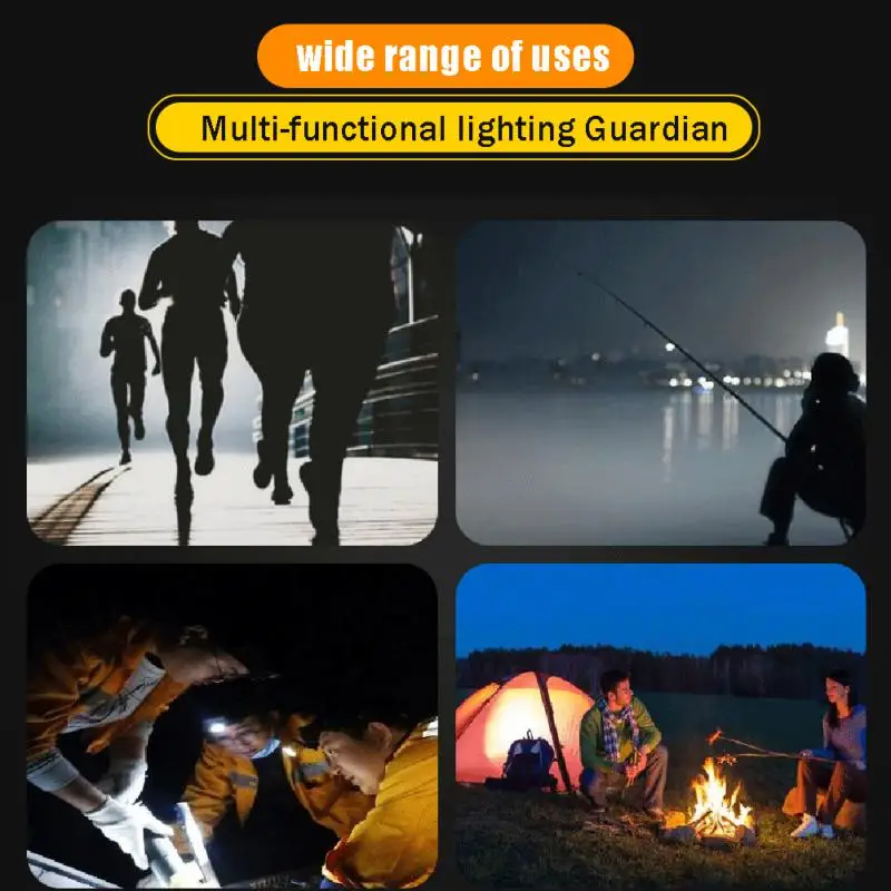 

Long Endurance Head Mounted Night Light Simple Low Power Consumption Smart Induction Headlight Effective Lighting Light Portable