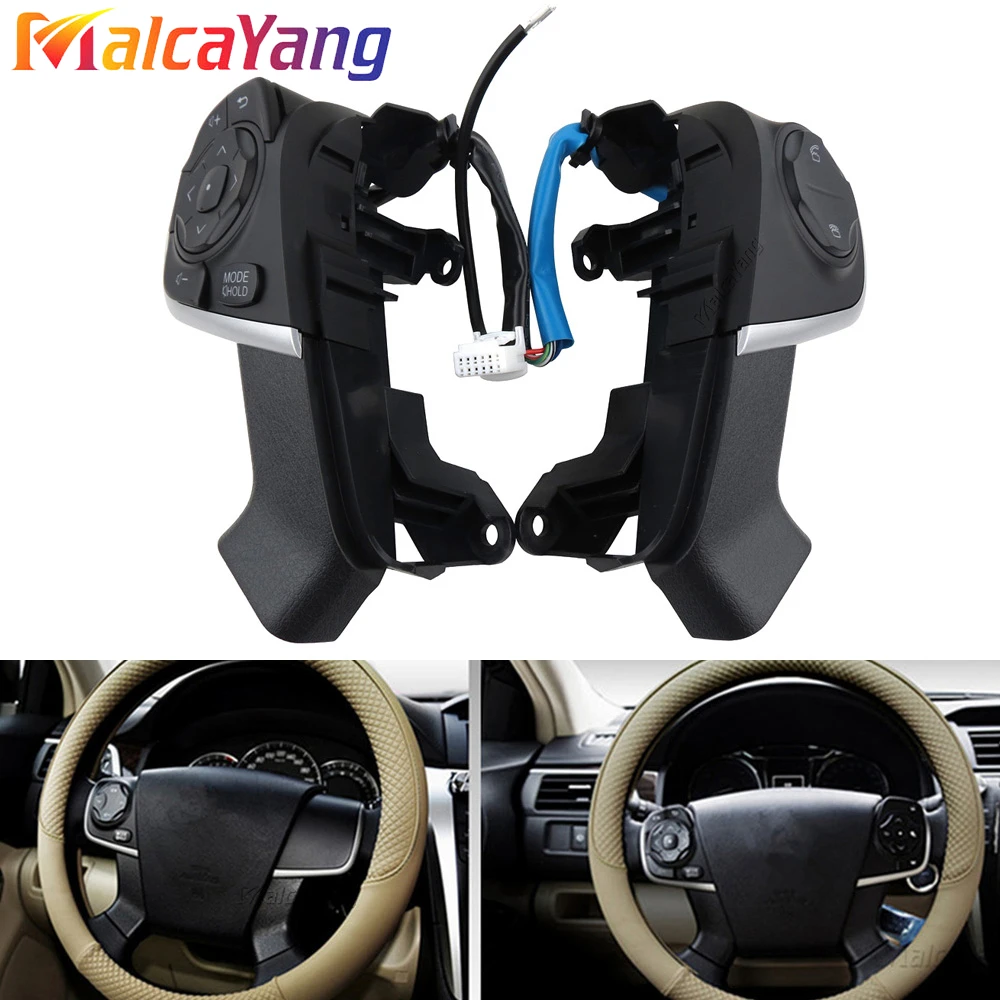 

Новая кнопка рулевого колеса для Toyota Camry (HYBRID) ACV51 ASV5 AVV50 GSV50 кнопки Bluetooth телефон круиз контроль громкость