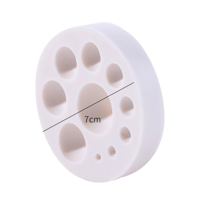 

1PC Semicircle Pearl Cake Mold Semicircle Silicone Chocolate Cake Mold Epoxy Mold Silicone Mold Decoration Tools