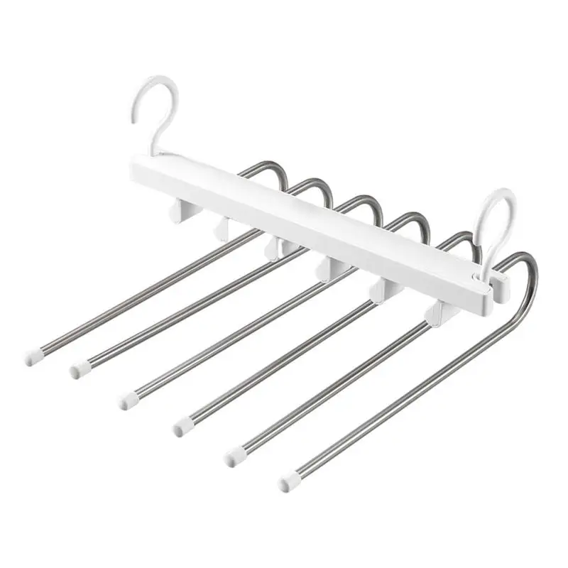 

Closet Hangers Clothes Trouser Space Saving Hangers Non-Slip Space Saving Wardrobe Storage Organizer For Garderobe Closet