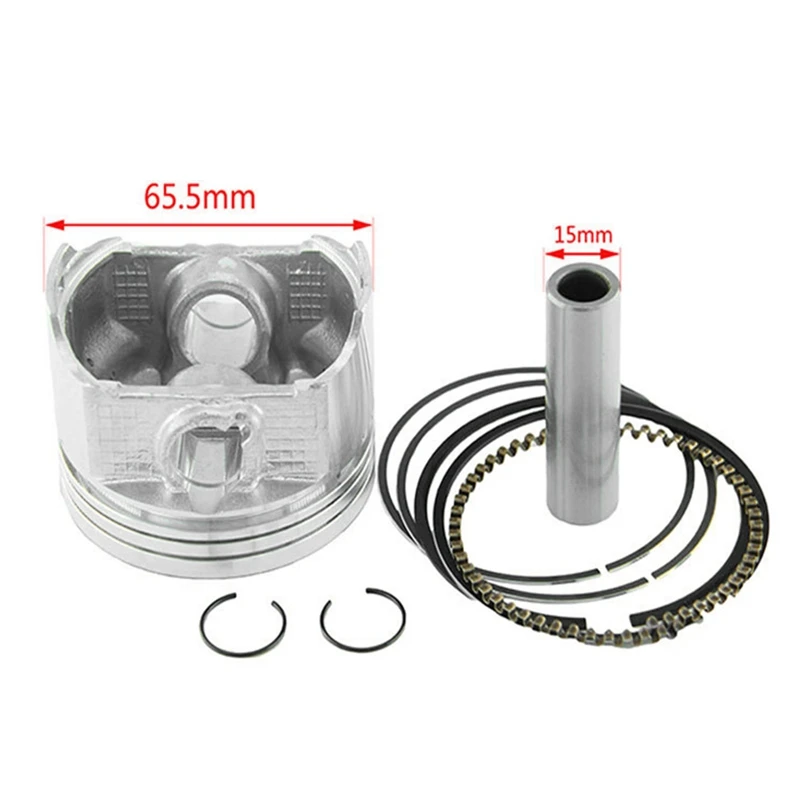 65.5 мм мотоциклетное поршневое кольцо 15 комплект штифтовых колец цилиндра