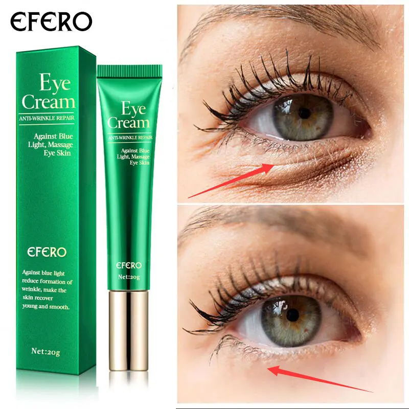 

Hyaluronic acid Remove Wrinkles Eye Cream Firm Fade Fine Lines Anti-Dark Circles Massage Moisturizing Brighten Korean cosmetics
