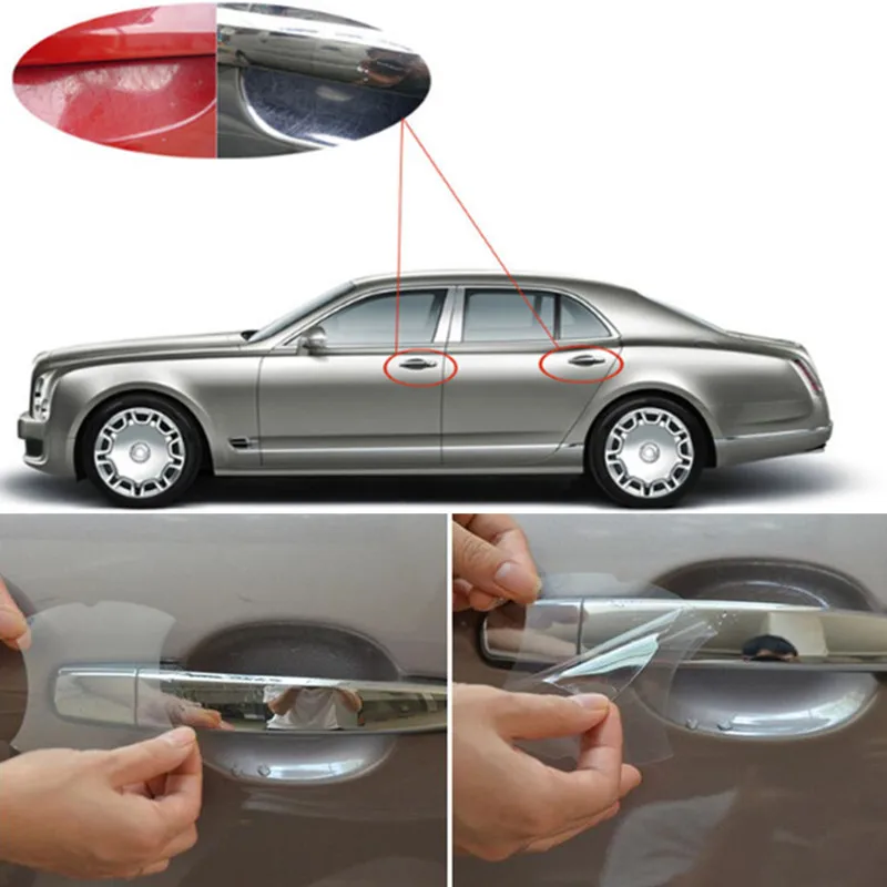 2023 4 шт. защитная пленка для дверной ручки автомобиля автомобильная наклейка Suzuki